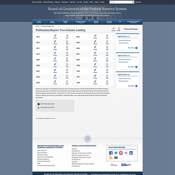 Federal Reserve News & Events - 2 Column