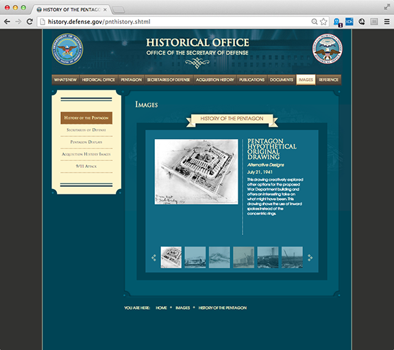 Historical Office of the Secretary of Defense Website